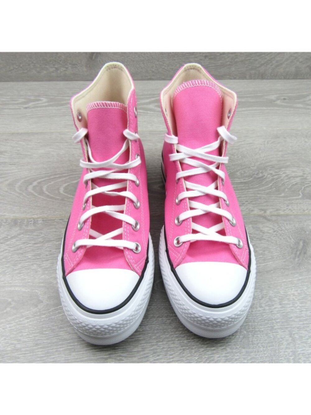 Converse CTAS Lift HI Womens Size 8 Pink White Sneakers NEW A08216F - Picture 6 of 14